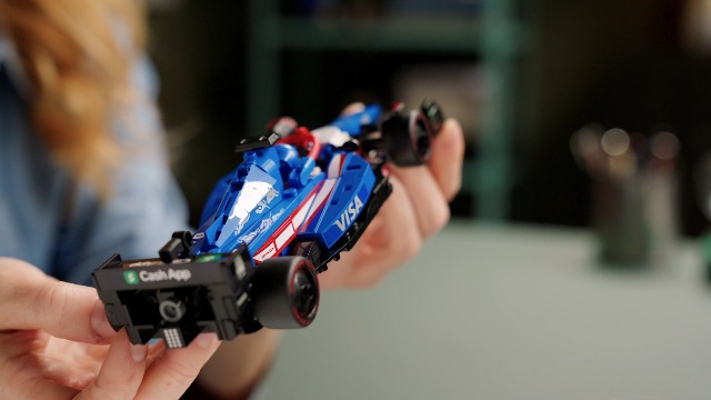 LEGO Speed Champions Visa Cash App RB VCARB 01 F1 Yarış Arabası